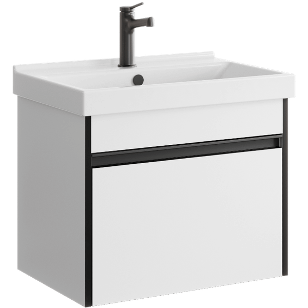 Изображение товара Тумба с умывальником Aqwella Urban URB0106W + Фостер 60