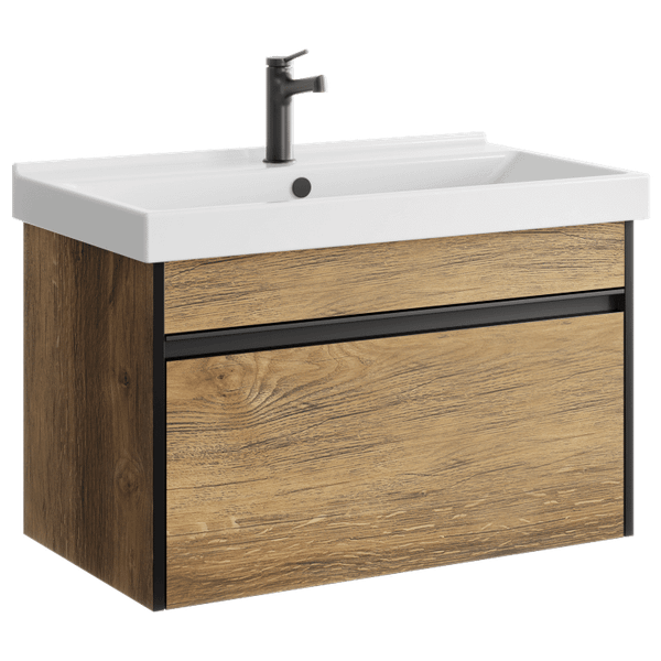 Изображение товара Тумба с умывальником Aqwella Urban URB0108DB + Фостер 80