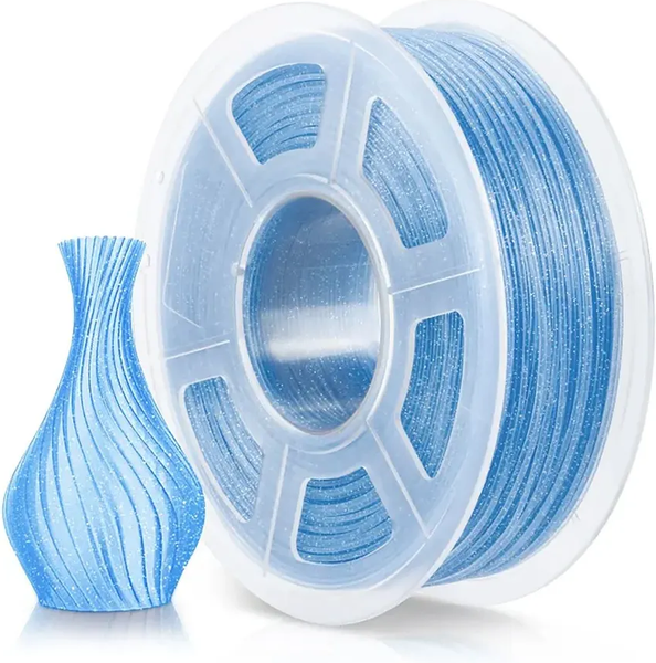 Изображение товара Пластик для 3D-печати NV Print NV-3D-PLA-TWINKLING-BLUE (1.75мм, 1кг, Twinkling Blue)