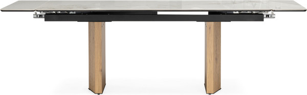 Изображение товара Обеденный стол Woodville Монерон 20x10 (brecha crema elegance/дуб монтана)