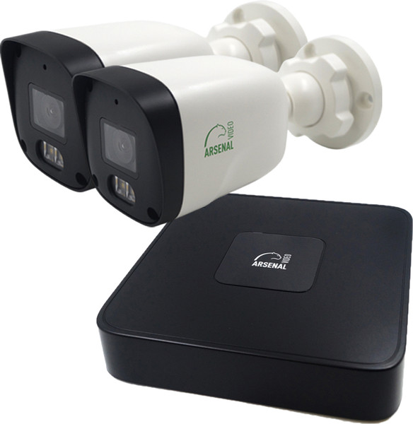 Изображение товара Комплект видеонаблюдения Arsenal Ti на 2 камеры 2Mp (уличный)