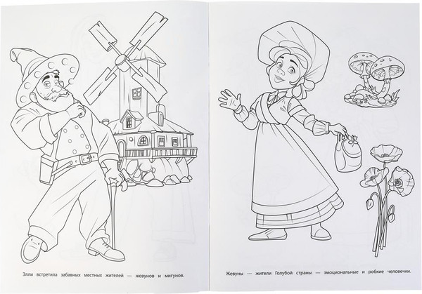 Изображение товара Раскраска Умка Бомбическая. Навстречу приключениям. Волшебник Изумрудно города