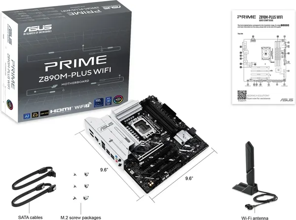Изображение товара Материнская плата Asus Prime Z890M-Plus WiFi