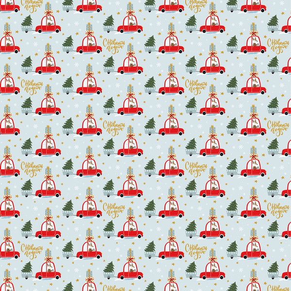 Изображение товара Набор бумаги для оформления подарков Золотая сказка 592614 (3шт)