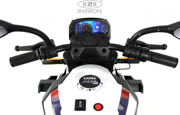 Изображение товара Детский автомобиль RiverToys K808AM (белый)