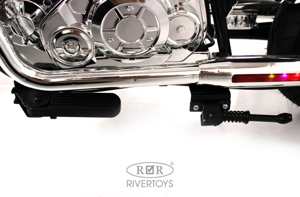 Изображение товара Детский мотоцикл RiverToys Special M777ML (черный)