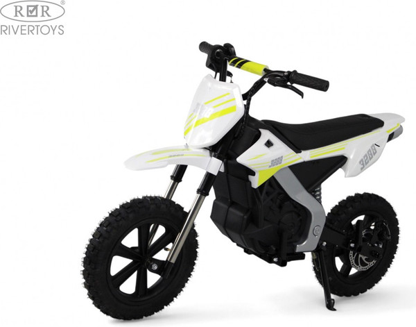 Изображение товара Детский мотоцикл RiverToys E777KX (белый)