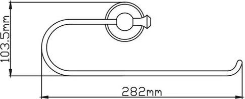 Изображение товара Держатель бумажных полотенец Diadonna D8003-3QH