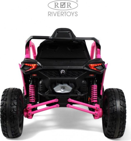 Изображение товара Детский автомобиль RiverToys Z707ZZ (розовый)