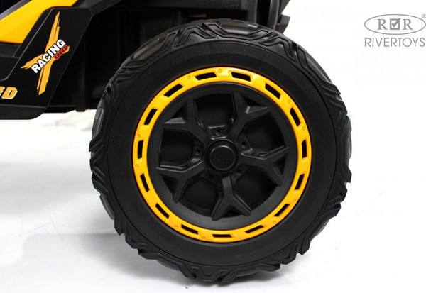 Изображение товара Детский автомобиль RiverToys K707AM-A (желтый)