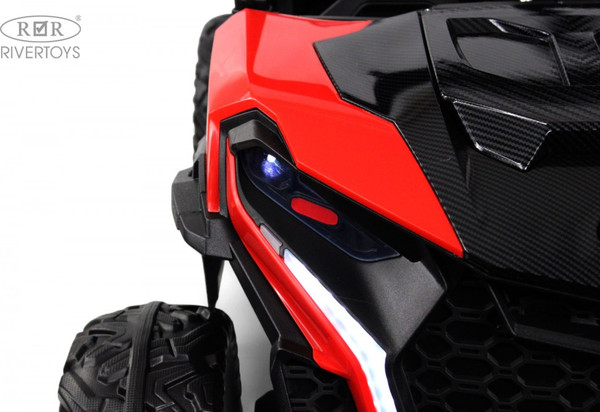 Изображение товара Детский автомобиль RiverToys K555KK 4WD 24V (красный)