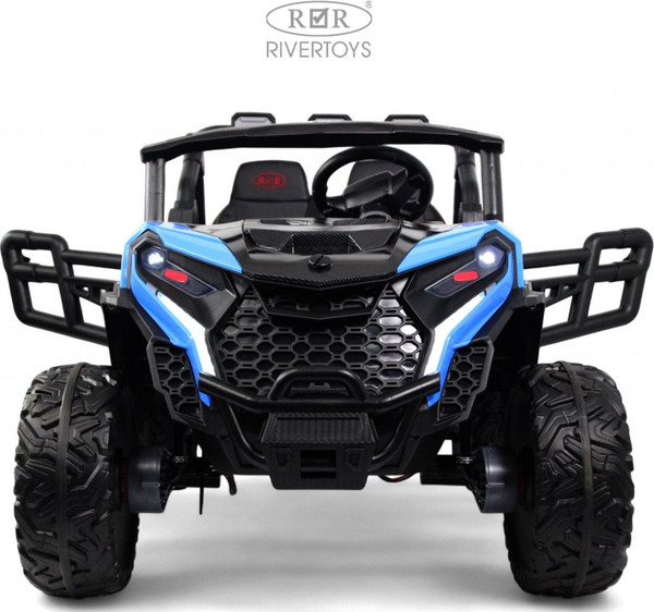 Изображение товара Детский автомобиль RiverToys K555KK 4WD 24V (синий)