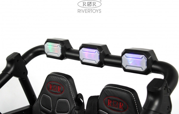Изображение товара Детский автомобиль RiverToys K777KK LUX 4WD (оранжевый)