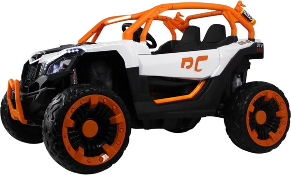 Изображение товара Детский автомобиль RiverToys X707XX (белый/оранжевый)