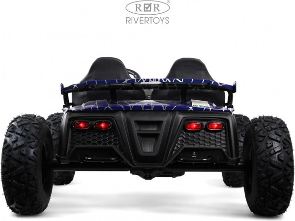 Изображение товара Детский автомобиль RiverToys A999AA (синий спайдер)