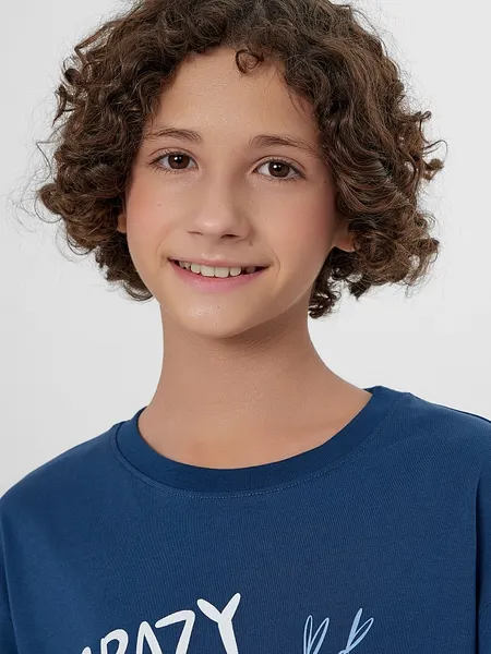 Изображение товара Пижама детская Mark Formelle 563333 (р.146-72-63, полуночно-синий/жабки на полуночном)