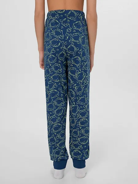 Изображение товара Пижама детская Mark Formelle 563333 (р.146-72-63, полуночно-синий/жабки на полуночном)