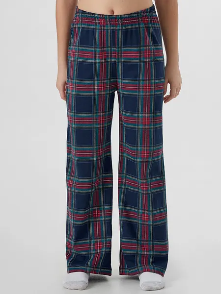 Изображение товара Пижама детская Mark Formelle 567760 (р.116-60, красный/клетка на темно-синем)