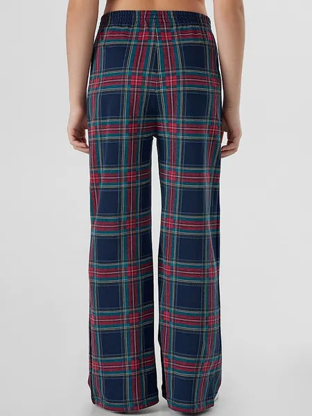 Изображение товара Пижама детская Mark Formelle 567760 (р.164-84, красный/клетка на темно-синем)