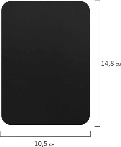 Изображение товара Меловая доска Brauberg 291302 (20шт, черный)