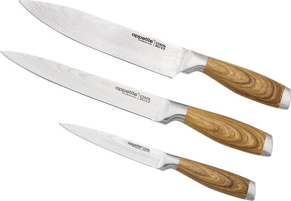 Изображение товара Набор ножей Appetite Толедо C141-W-3P