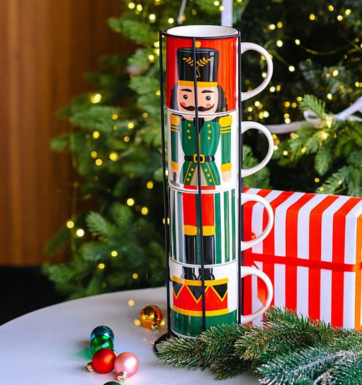 Изображение товара Набор кружек Tognana Natale Toy Soldier / NT6844QM301