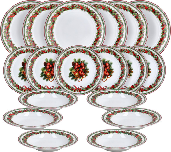 Изображение товара Набор столовой посуды Tognana New Olimpia Christmas Eve / ON070186185