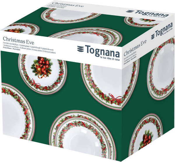 Изображение товара Набор столовой посуды Tognana New Olimpia Christmas Eve / ON070186185