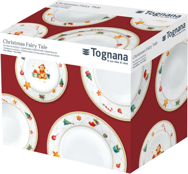 Изображение товара Набор столовой посуды Tognana New Olimpia Christmas Fairy Tale / ON070186183
