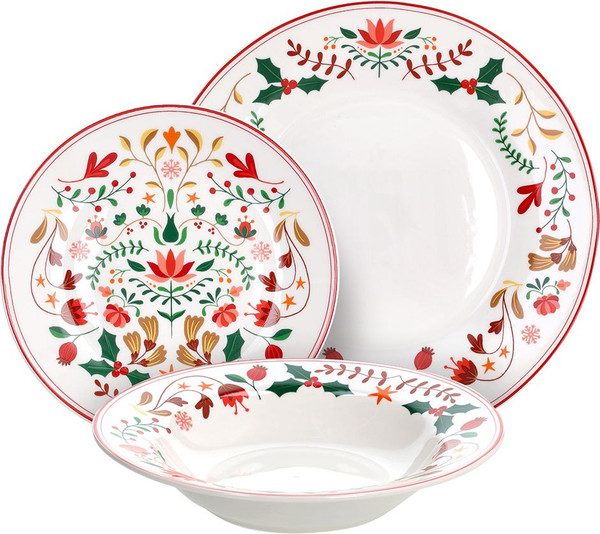Изображение товара Набор столовой посуды Tognana New Olimpia Winter Folk / ON070186191