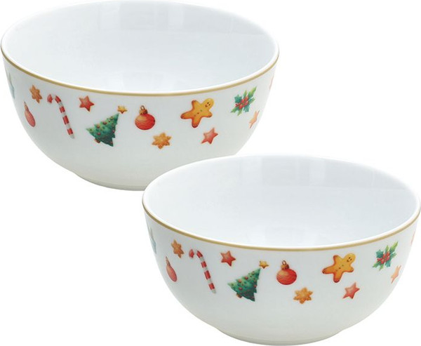 Изображение товара Набор салатников Tognana Madison Christmas Fairy Tale / MC085396183