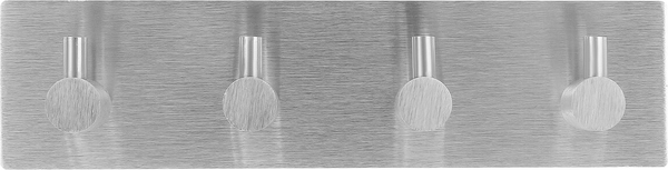 Изображение товара Планка для крючков Laima 608787 (4шт, серебристый)