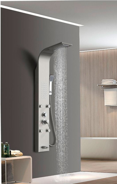Изображение товара Душевая панель Cerutti Spa Victoria BR (матовая нержавеющая сталь)
