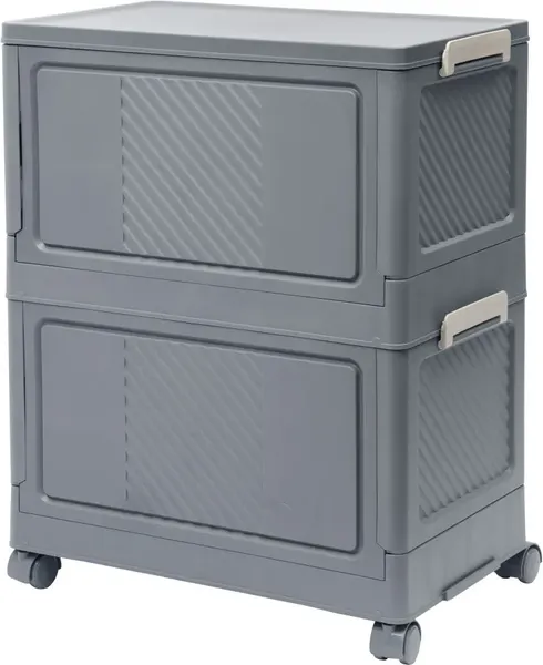 Изображение товара Комод пластиковый Runis 45х27х55см / 16-20 (графит)