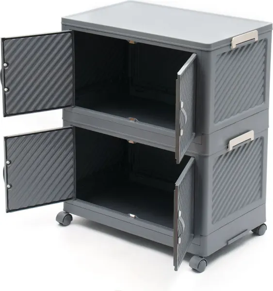 Изображение товара Комод пластиковый Runis 56х34х67см / 16-24 (графит)