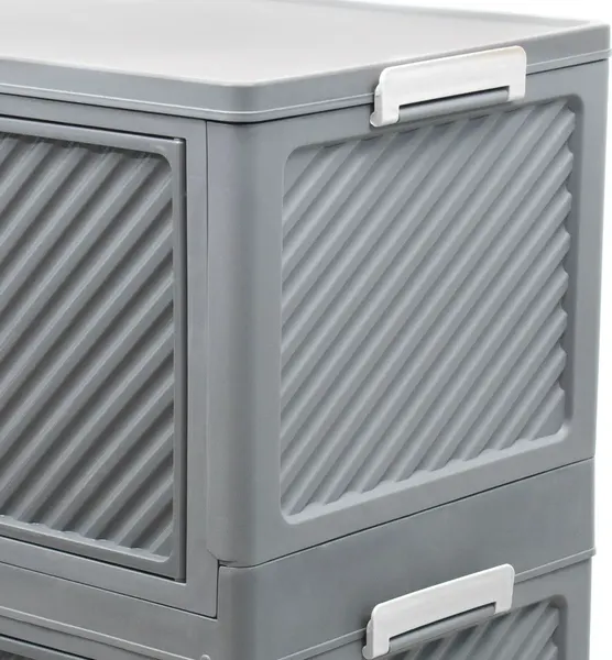 Изображение товара Комод пластиковый Runis 56х34х126см / 16-26 (графит)