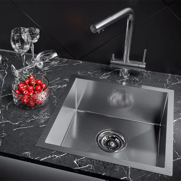 Изображение товара Смеситель Paulmark Skalen Sk213020-BS (брашированная сталь)