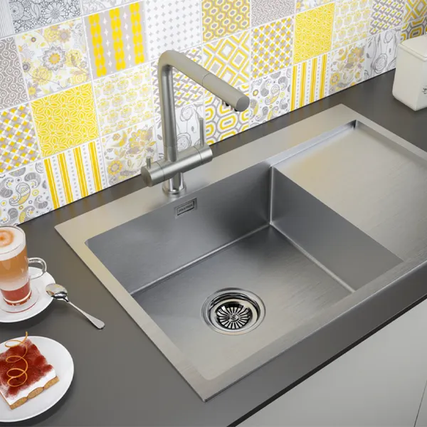 Изображение товара Смеситель Paulmark Skalen Sk213020-BS (брашированная сталь)