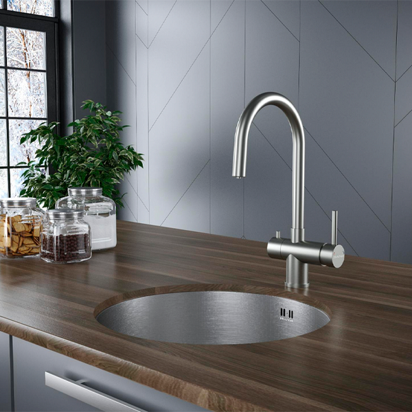 Изображение товара Смеситель Paulmark Heller He213218-BS (брашированная сталь)