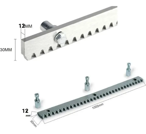 Изображение товара Рейка для ворот Прогейт ROA12KIT3