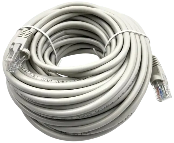 Изображение товара Кабель Buro UTP-5E-10M-G-LSZH (10м, серый)