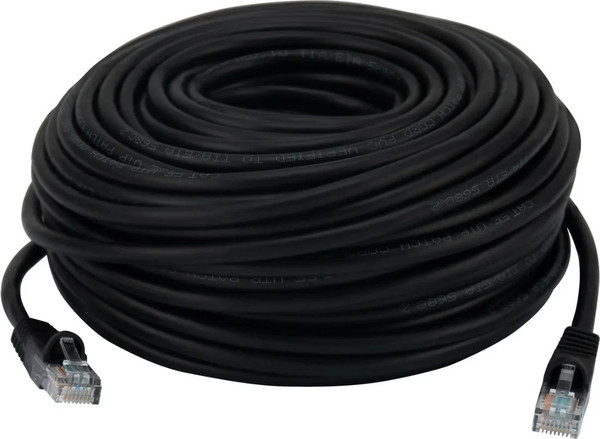 Изображение товара Кабель Buro UTP 4 пары Cat5E CCA Molded RJ-45 (m)-RJ-45 (m) (25м, черный)
