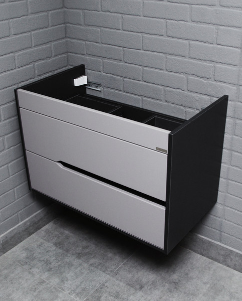 Изображение товара Тумба под умывальник Домино Unit 80 Karat В2 (серый тауп)