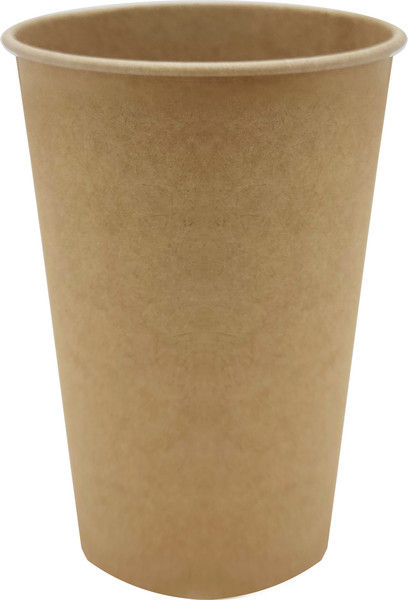 Изображение товара Набор бумажных стаканов Лекс Однослойные (6шт, 330мл, крафт)