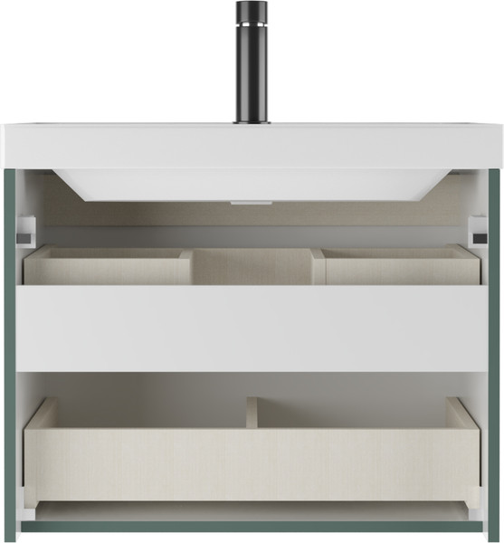 Изображение товара Тумба под умывальник Домино Unit 70 Garden В2 (зеленый)