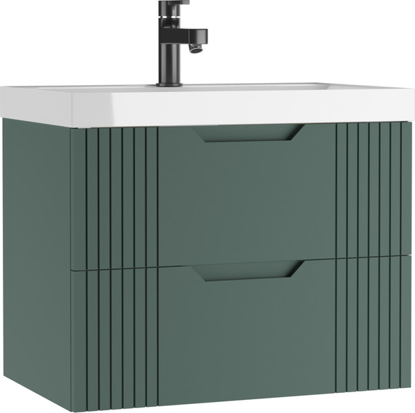 Изображение товара Тумба под умывальник Домино Unit 70 Garden В2 (зеленый)