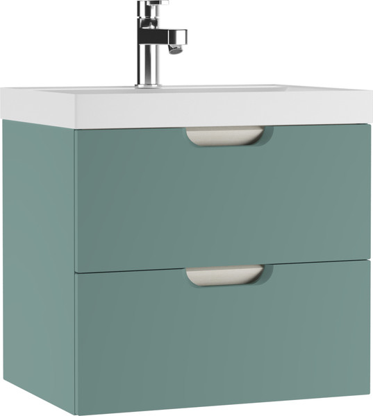 Изображение товара Тумба под умывальник Домино Unit 60 Dune В2 (олива)