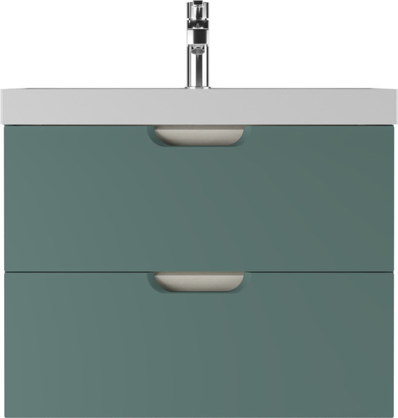 Изображение товара Тумба под умывальник Домино Unit 80 Dune В2 (олива)