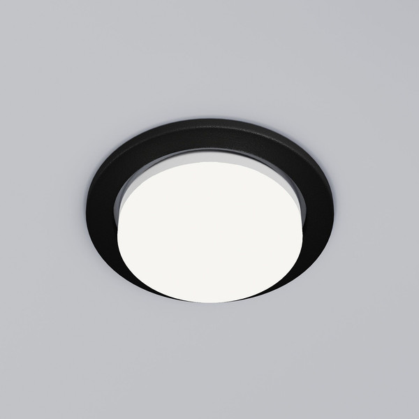 Изображение товара Точечный светильник Elektrostandard Circu 1035 GX53 WH (черный)