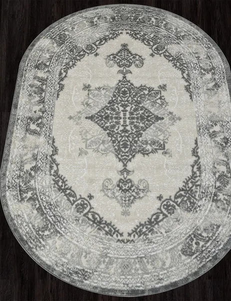 Изображение товара Ковер Merinos Cuba F265-OVAL-BLUE (1.5x2.3)